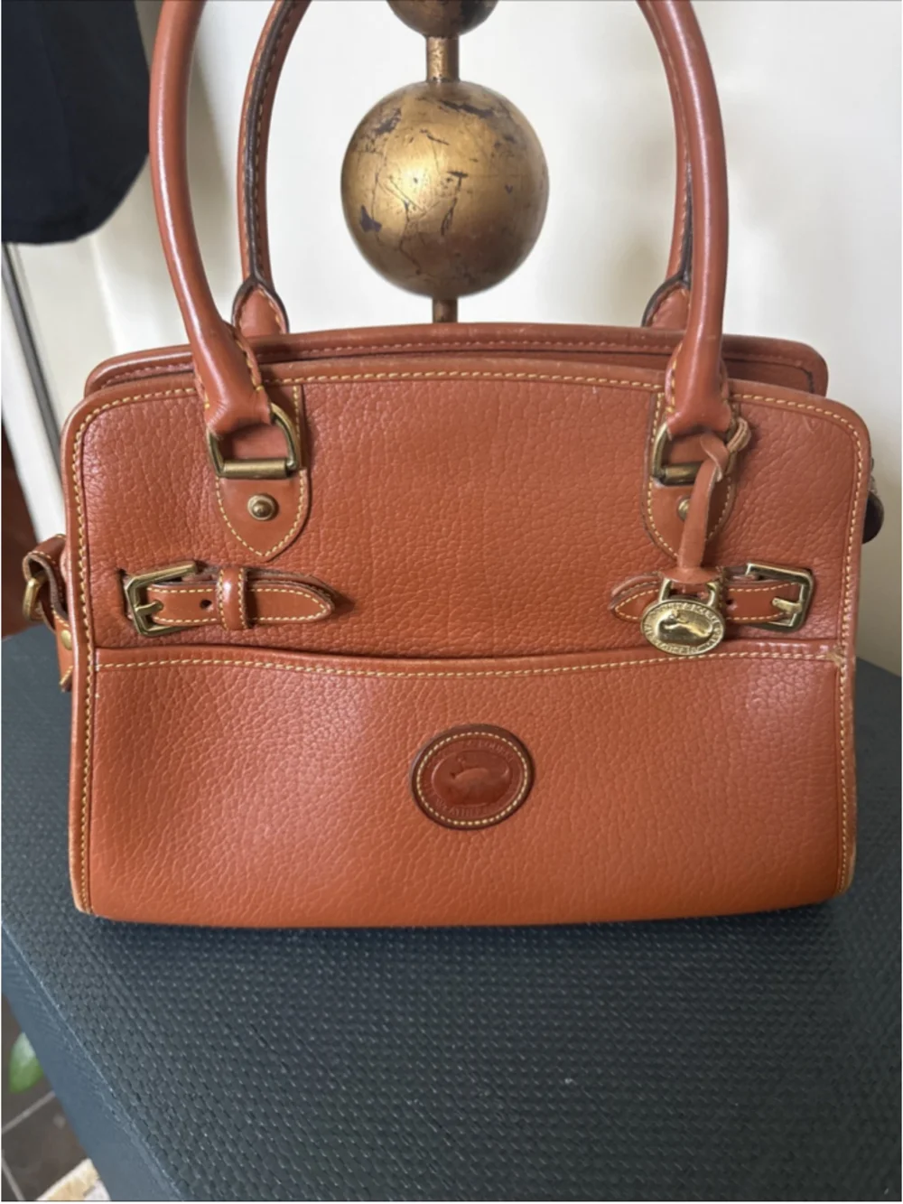 DOONEY BOURKE Bag Crossbody All Weather Leather Satchel 2Way USA 80’s Vintage